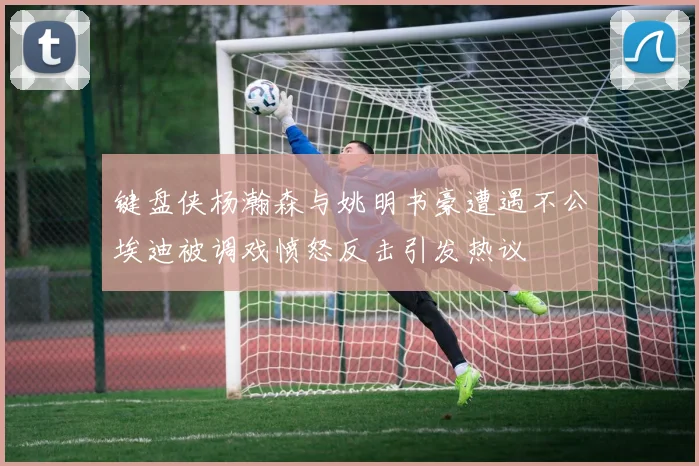 键盘侠杨瀚森与姚明书豪遭遇不公埃迪被调戏愤怒反击引发热议